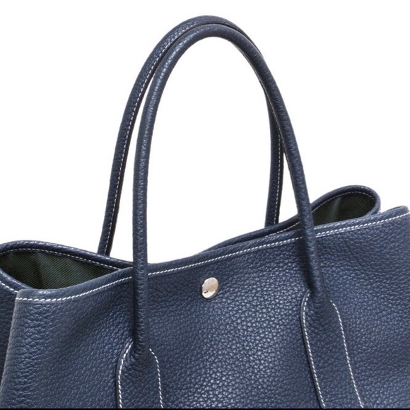 Hermes Bleu de Prusse Negonda Garden Party 36 - Picture 4 of 12